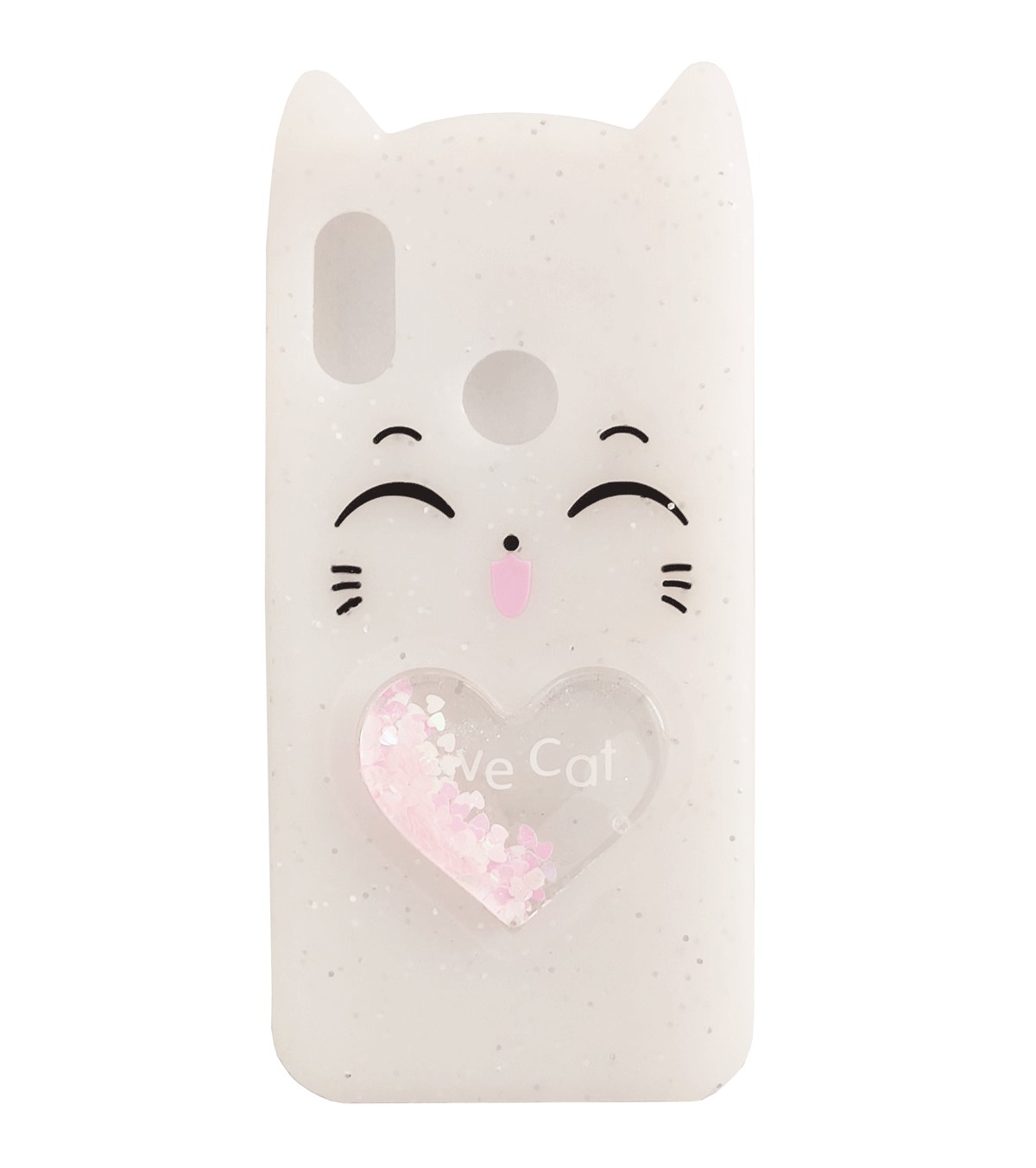 Protectores para celular  para Xiaomi  MI A2 Lite / Redmi 6 Pro Funda de silicona dise�o Gatito blanco